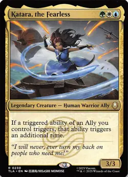 Katara, the Fearless 230 Avatar The Last Airbender Magic the Gathering 002071 - Image 1