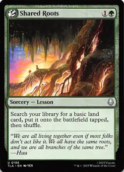 Shared Roots 196 Avatar The Last Airbender Magic the Gathering 002036 - Image 1