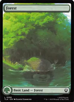 Forest () 296 Avatar The Last Airbender Magic the Gathering 002024 - Image 1