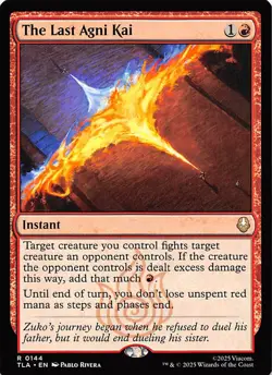The Last Agni Kai 144 Avatar The Last Airbender Magic the Gathering 002015 - Image 1