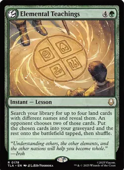 Elemental Teachings 178 Avatar The Last Airbender Magic the Gathering 002022 - Image 1