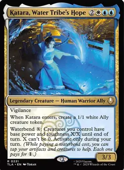 Katara, Water Tribe's Hope 231 Avatar The Last Airbender MTG 001961 - Image 1