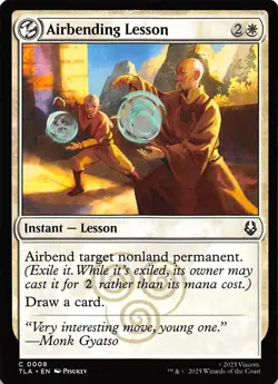 Airbending Lesson 8 Avatar The Last Airbender Magic the Gathering 001983 - Image 1