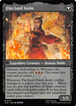 The Rise of Sozin 117 Avatar The Last Airbender Magic the Gathering 001917 - Image 2