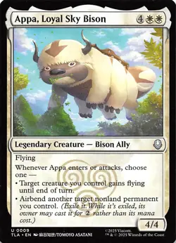 Appa, Loyal Sky Bison 9 Avatar The Last Airbender Magic the Gathering 001859 - Image 1