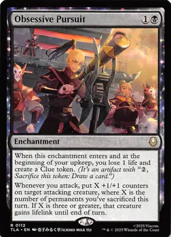 Obsessive Pursuit 112 Avatar The Last Airbender Magic the Gathering 001812 - Image 1