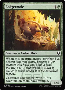 Badgermole 166 Avatar The Last Airbender Magic the Gathering 001734 - Image 1