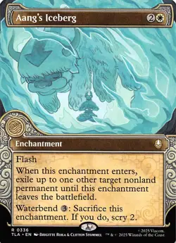 Aang's Iceberg Showcase 336 Avatar The Last Airbender Magic the Gathering 001787 - Image 1