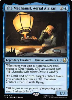 The Mechanist, Aerial Artisan 64 Avatar The Last Airbender MTG 001696 - Image 1