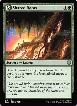 Shared Roots 196 Avatar The Last Airbender Magic the Gathering 001720 - Image 1