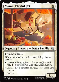 Momo, Playful Pet 30 Avatar The Last Airbender Magic the Gathering 001727 - Image 1