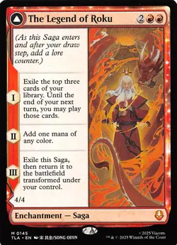 The Legend of Roku 145 Avatar The Last Airbender Magic the Gathering 001630 - Image 1