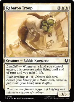 Rabaroo Troop 32 Avatar The Last Airbender Magic the Gathering 001669 - Image 1