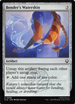 Bender's Waterskin 255 Avatar The Last Airbender Magic the Gathering 001601 - Image 1