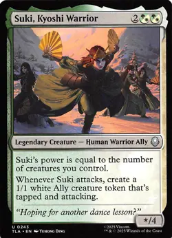 Suki, Kyoshi Warrior 243 Avatar The Last Airbender Magic the Gathering 001620 - Image 1