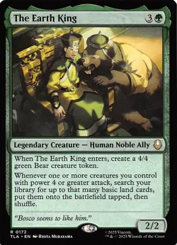 The Earth King 172 Avatar The Last Airbender Magic the Gathering 001537 - Image 1
