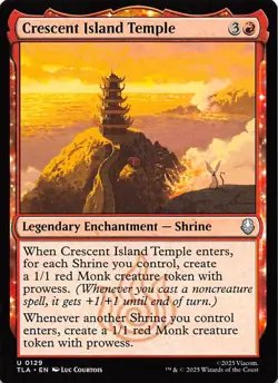 Crescent Island Temple 129 Avatar The Last Airbender Magic the Gathering 001529 - Image 1