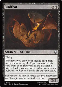 Wolfbat 122 Avatar The Last Airbender Magic the Gathering 001515 - Image 1