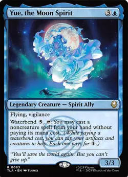 Yue, the Moon Spirit 83 Avatar The Last Airbender Magic the Gathering 001530 - Image 1