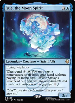 Yue, the Moon Spirit 83 Avatar The Last Airbender Magic the Gathering 001444 - Image 1
