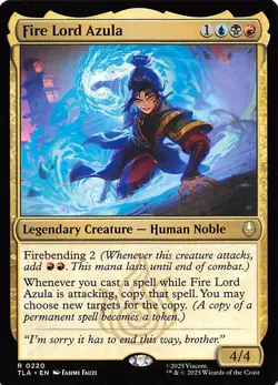 Fire Lord Azula 220 Avatar The Last Airbender Magic the Gathering 001469 - Image 1