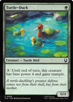 Turtle-Duck 200 Avatar The Last Airbender Magic the Gathering 001414 - Image 1