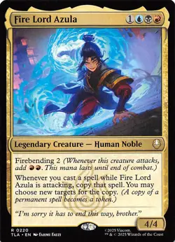 Fire Lord Azula 220 Avatar The Last Airbender Magic the Gathering 001342 - Image 1