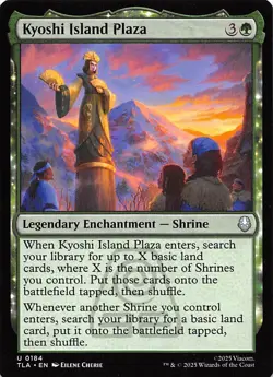 Kyoshi Island Plaza 184 Avatar The Last Airbender Magic the Gathering 001364 - Image 1