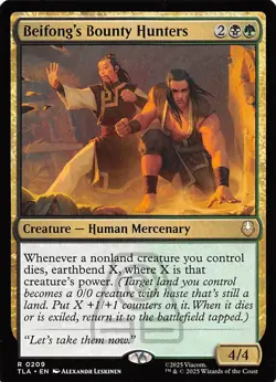 Beifong's Bounty Hunters 209 Avatar The Last Airbender MTG 001381 - Image 1