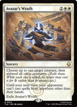 Avatar's Wrath 12 Avatar The Last Airbender Magic the Gathering 001316 - Image 1