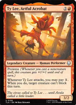 Ty Lee, Artful Acrobat 158 Avatar The Last Airbender Magic the Gathering 001284 - Image 1