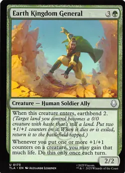 Earth Kingdom General 173 Avatar The Last Airbender Magic the Gathering 001287 - Image 1