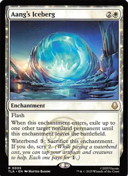 Aang's Iceberg 5 Avatar The Last Airbender Magic the Gathering 001227 - Image 1