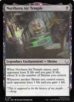 Northern Air Temple 111 Avatar The Last Airbender Magic the Gathering 001234 - Image 1