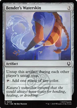 Bender's Waterskin 255 Avatar The Last Airbender Magic the Gathering 001213 - Image 1