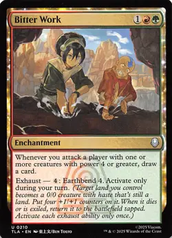 Bitter Work 210 Avatar The Last Airbender Magic the Gathering 001120 - Image 1