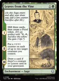 Leaves from the Vine 185 Avatar The Last Airbender Magic the Gathering 001142 - Image 1