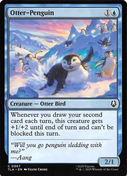 Otter-Penguin 67 Avatar The Last Airbender Magic the Gathering 001185 - Image 1
