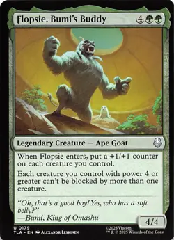 Flopsie, Bumi's Buddy 179 Avatar The Last Airbender Magic the Gathering 001177 - Image 1