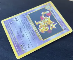 Pokemon TCG Kadabra 1st Edition Shadowless 32/102 Base Set Uncommon MP - Image 3
