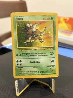 Pokemon TCG Pinsir Jungle 9/64 Holo Unlimited Holo Rare - Image 1
