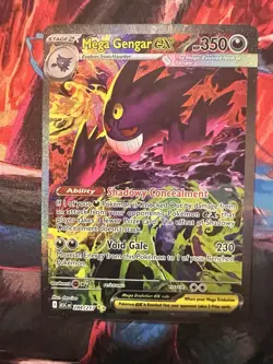 Pokemon English Ascending Heroes Mega Gengar 284/217 In Hand and Ready to Ship - Image 1