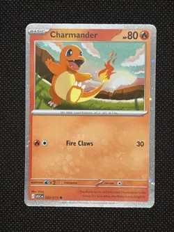Pokemon TCG CHARMANDER 020/217 Ascended Heroes Cosmos Holo Promo - Image 1
