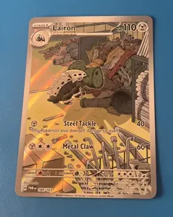 Lairon 184/167 Illustration Rare Pokemon Card Twilight Masquerade NM - Image 1