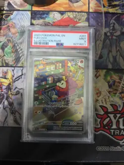 Pokemon TCG Fuecoco Paldea Evolved Illustration Rare PSA 9 - Image 1