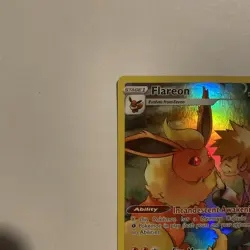 Pokemon TCG Flareon Brilliant Stars TG01/TG30 Holo Secret Rare - Image 2