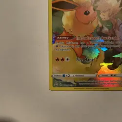 Pokemon TCG Flareon Brilliant Stars TG01/TG30 Holo Secret Rare - Image 5