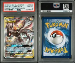 Pokemon 2019 Tag Team Pikachu & Zekrom GX Black Star Promo SM168 PSA 10 GEM MINT - Image 3