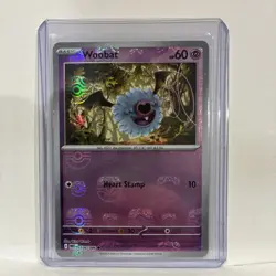 Woobat 036/086 SV: White Flare (MasterBall Reverse Holo) Pokemon TCG 2025 NM - Image 1
