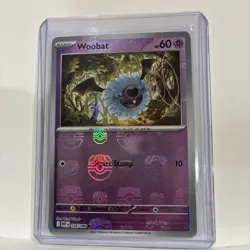 Woobat 036/086 SV: White Flare (MasterBall Reverse Holo) Pokemon TCG 2025 NM - Image 2